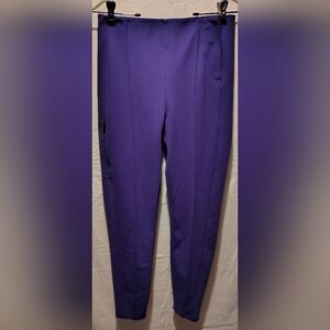 ATHLETA Glacier Snow Skinny Purple Ski Pants Size 4 NWOT
